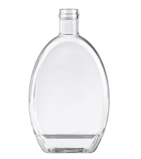 500ML GLASS BOTTLES FOR LIQUOR FLAT SHAPE