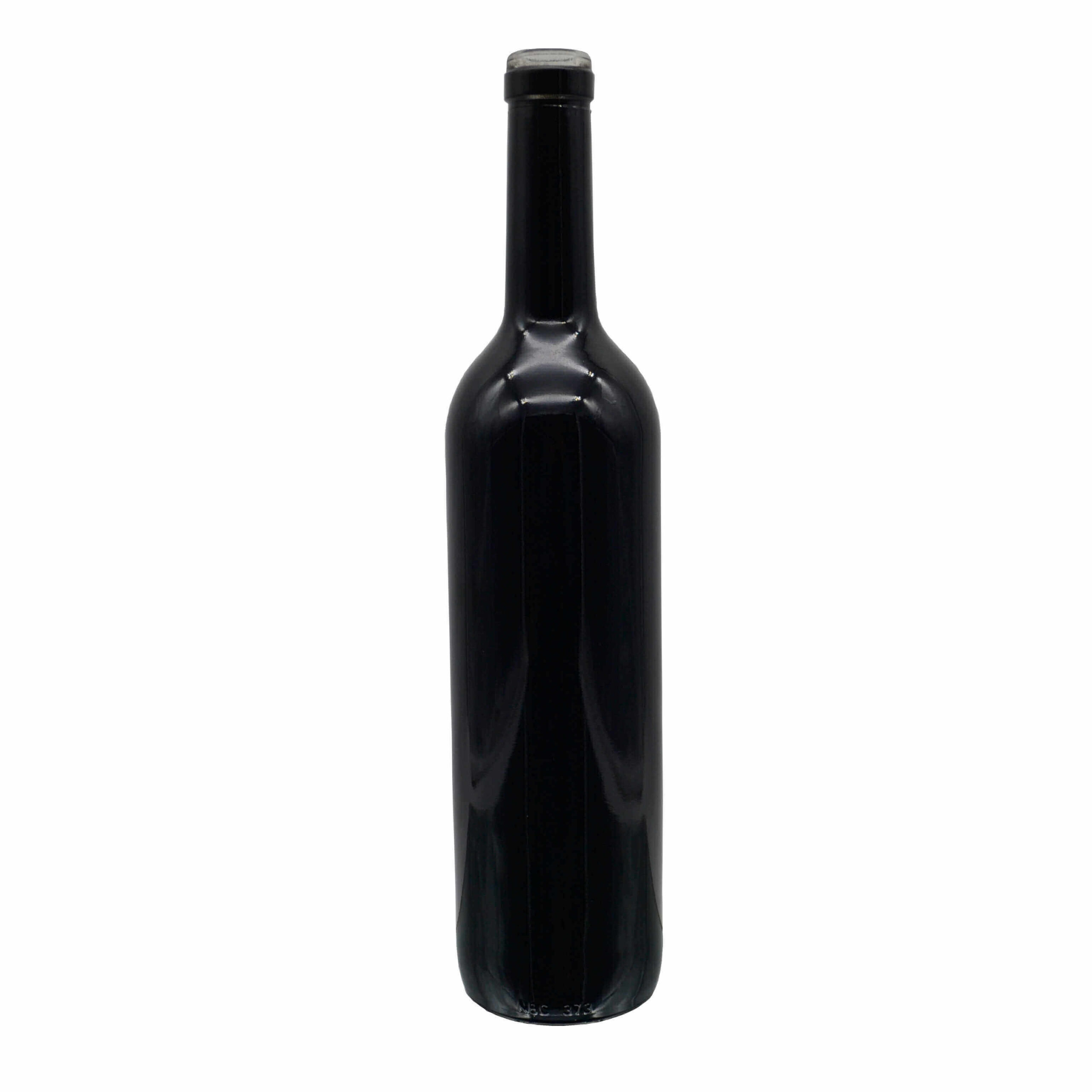 glass wine bottle