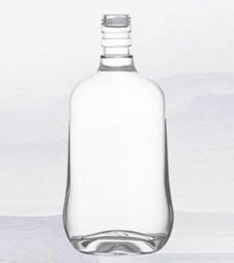 EXTRA WHITE CLEAR GLASS LIQUOR BOTTLES 700ml VODKA BOTTLE