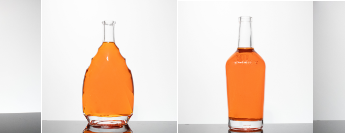 Custom 1L Tequila Bottle Liquor Glass Bottle