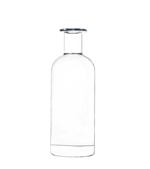 EXTRA WHITE CORK FINISH 700ML RUM BOTTLE WITH WIDE MOUTH