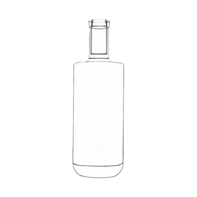 gin glass bottle