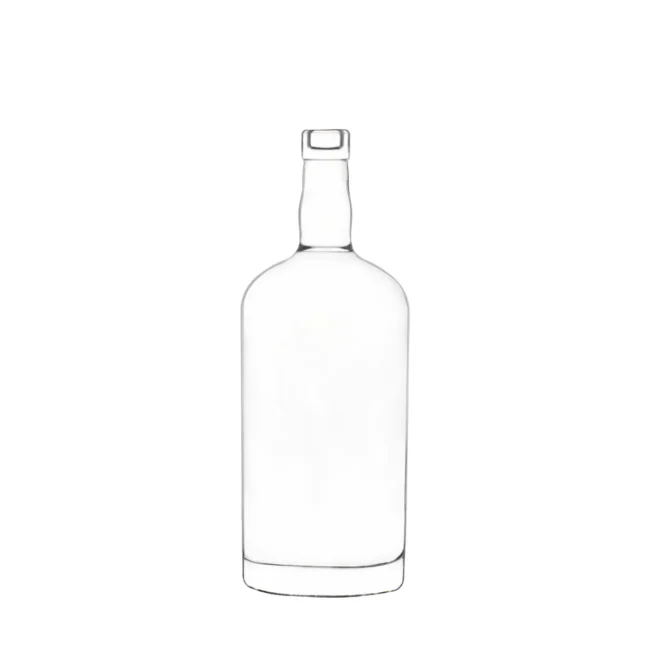 whisky glass bottle