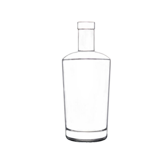 Classic Gin Glass Bottle