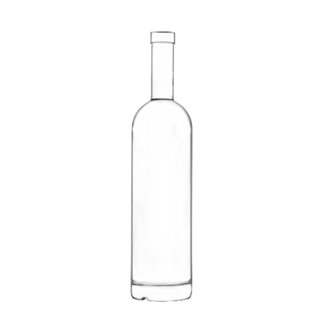 750ml mezcal glass bottle