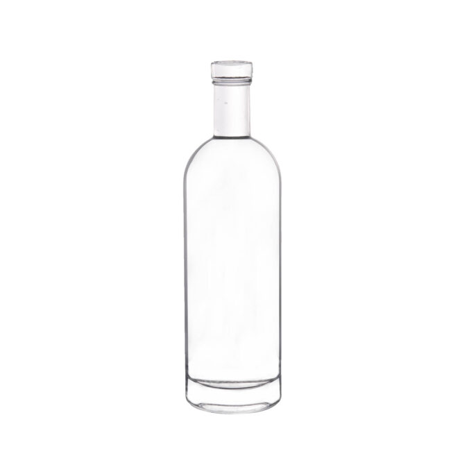 500ml liquor glass bottle
