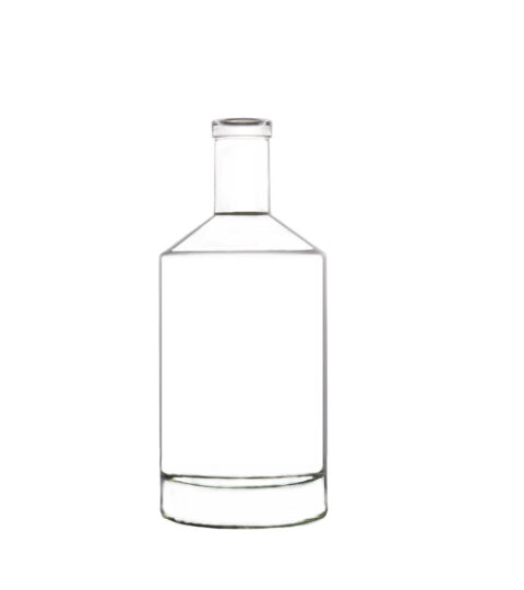 High Quality 500ml Vodka Glass Bottle