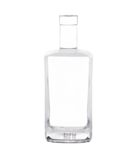 High Quality Wholesale Empty Luxury Clear Glass Bottle