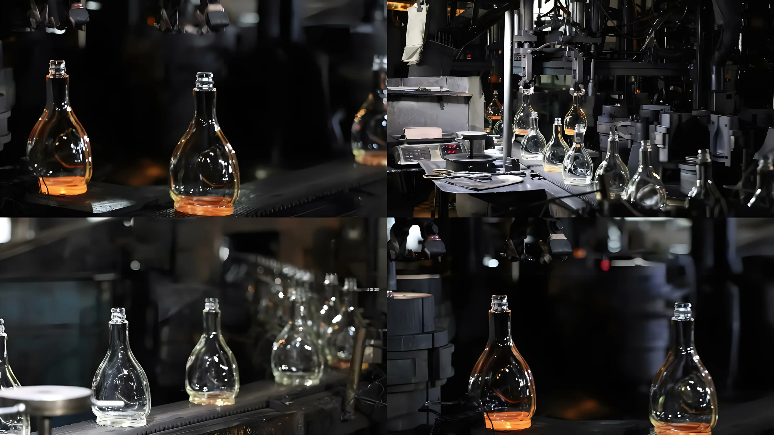 Once the bottles are formed, they undergo a careful cooling process known as annealing. This controlled-cooling phase helps remove stresses in the glass and strengthen the bottles, preventing them from cracking or shattering.