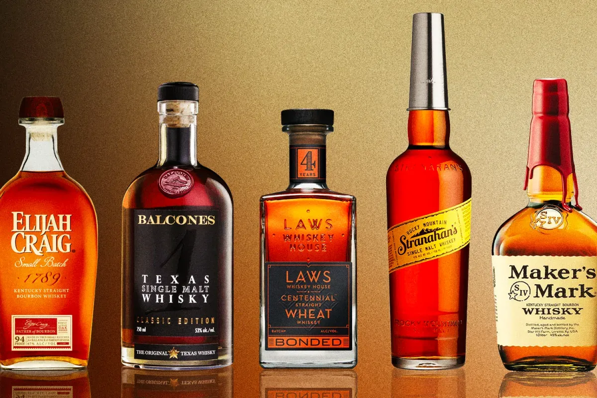 whisky glasss bottle