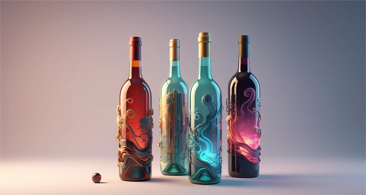 The primary purpose of glass wine bottles is to preserve the quality of the wine. 