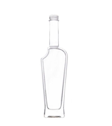 375ml Unique Design Screw Cap Wholesale Glass Liquor Bottle