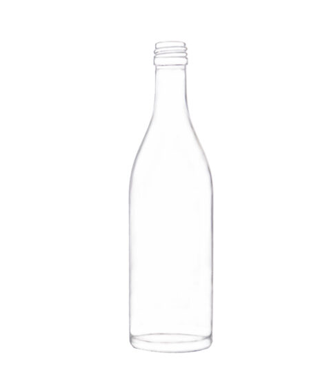 Safest Transparent Glass Brandy Bottle