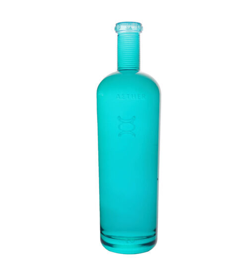 Color Painting 700ML Glass Bottle Supplier For Sale