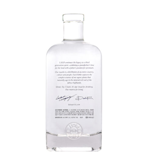 750ml Frosted Square Glass Bottle For Sale