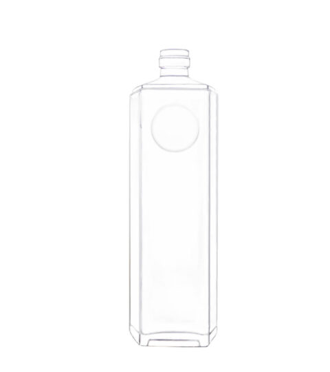 Wholesale 700ml Empty Vodka Glass Bottle For Sale