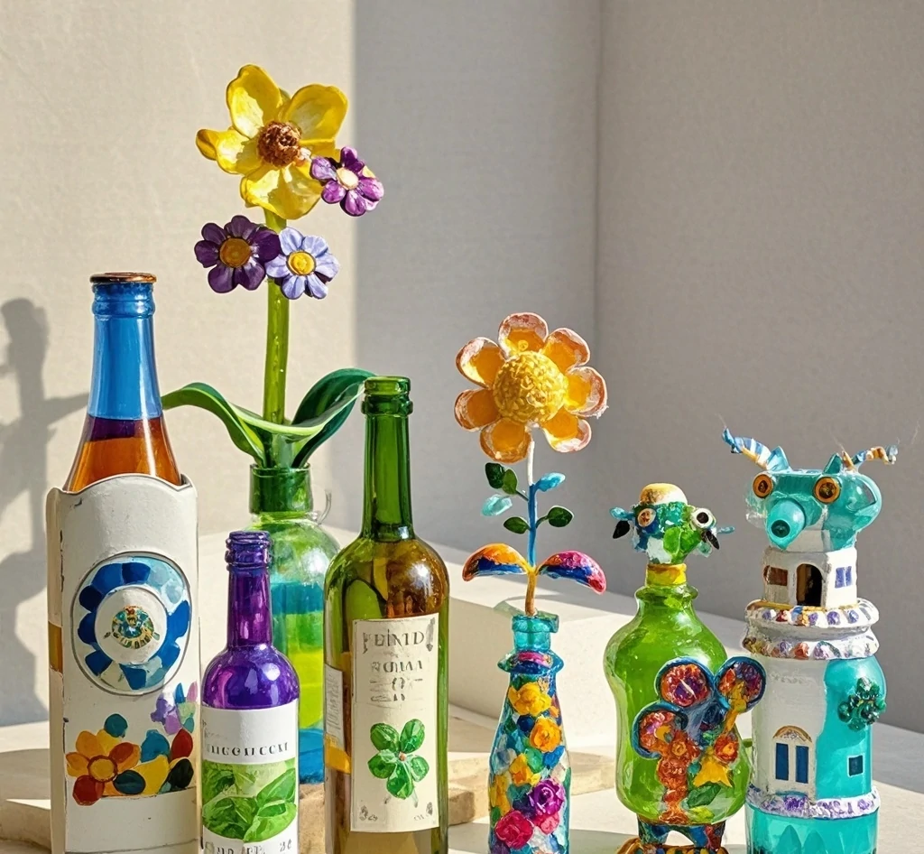 Instead of tossing these beautifully crafted bottles into the recycling bin, you can transform them into unique home décor, functional garden tools, or personalized storage solutions