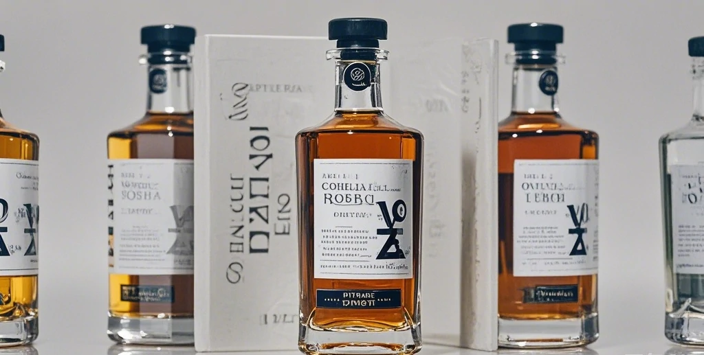 Grand Label Customized 700ml Glass Bottle | Whiskey Label Designs