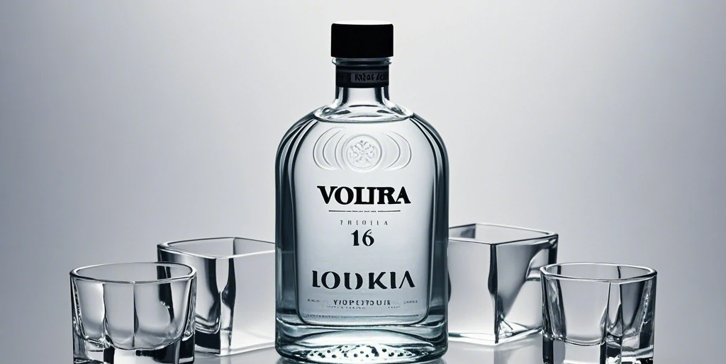 china vodka glass bottle manufacturer