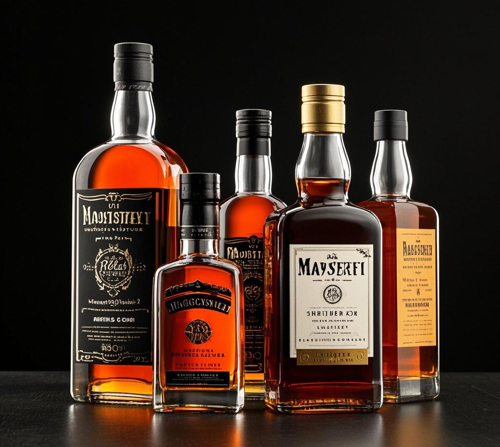 custom whiskey bottles