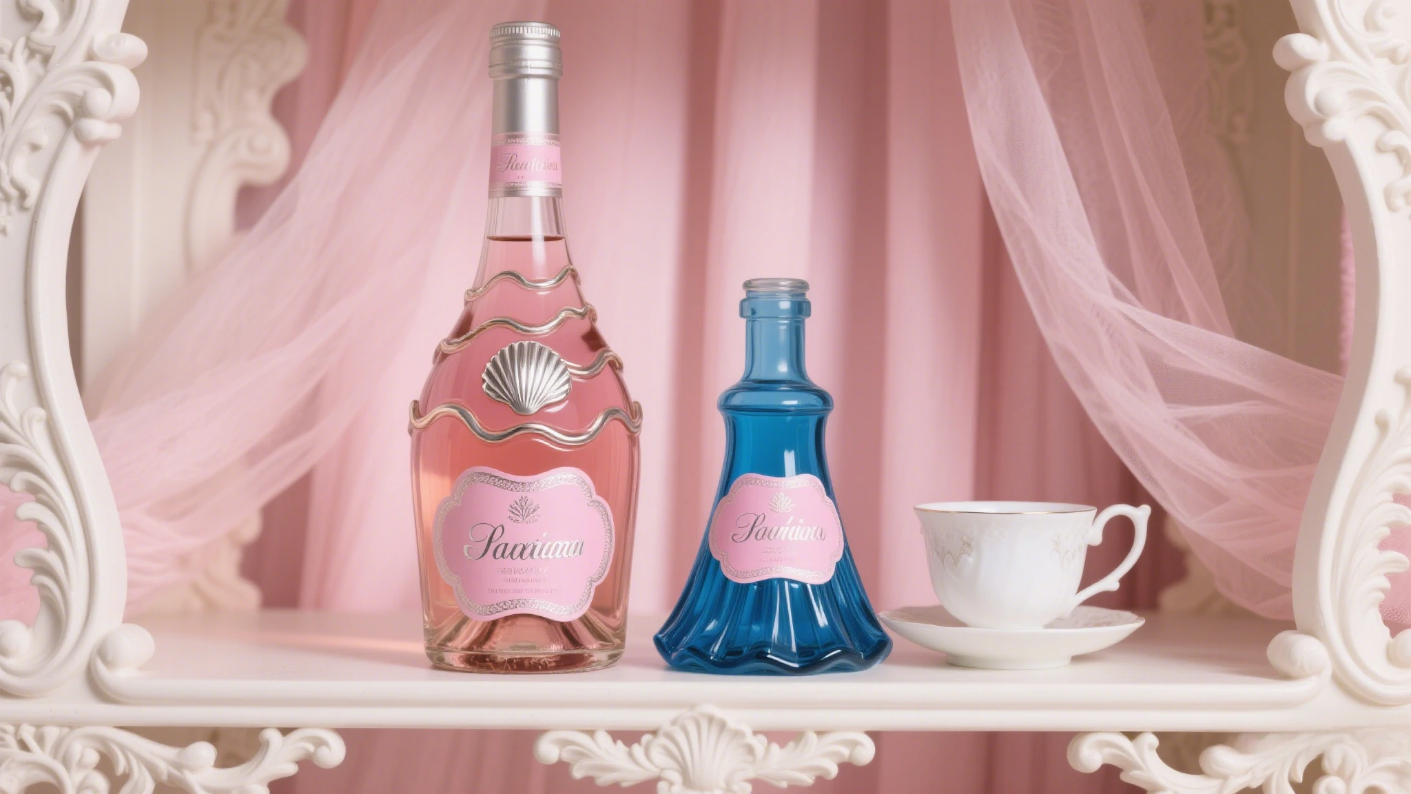 The tactile interaction with a unique bottle design can leave a lasting impression on the consumer. 