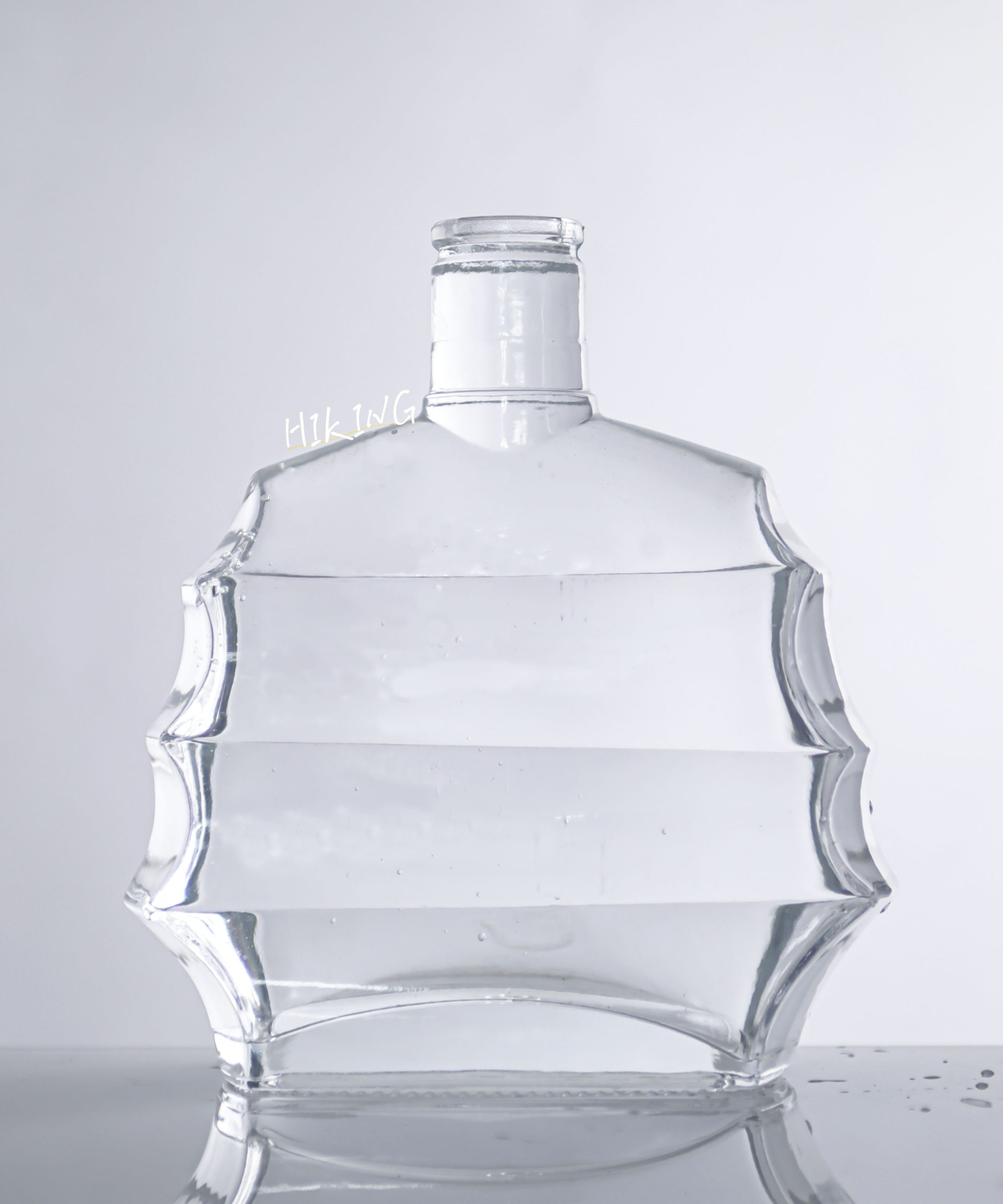 premium gin glass bottle
