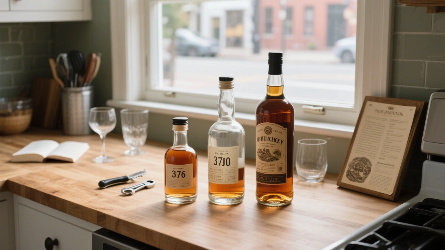 When selecting a whisky bottle, it is important to look for clarity and smooth finishes without bubbles or scratches. 