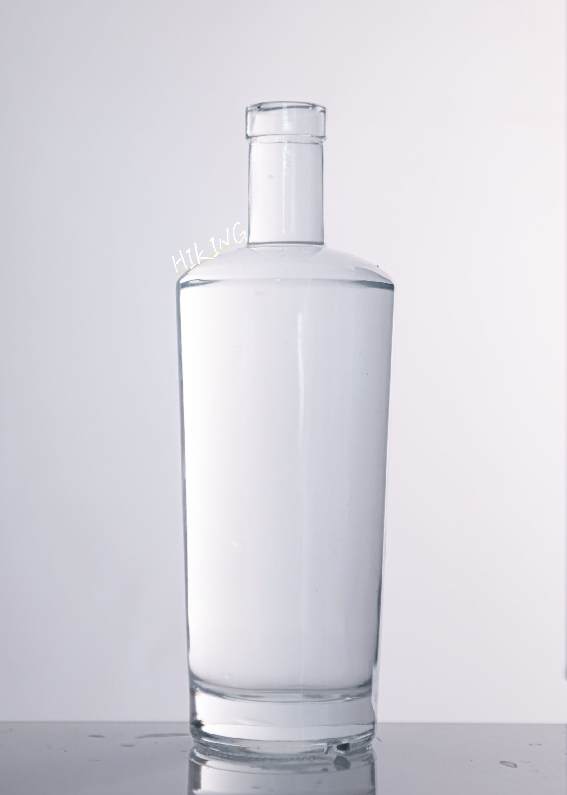 premium gin glass bottle