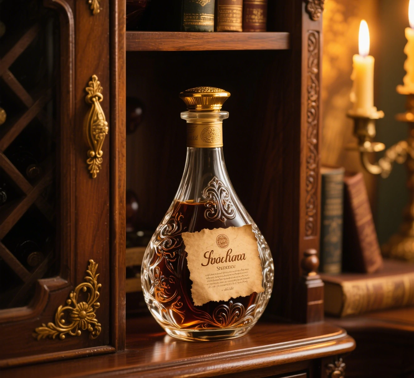 embossed glass bottles for vodka rum gin
