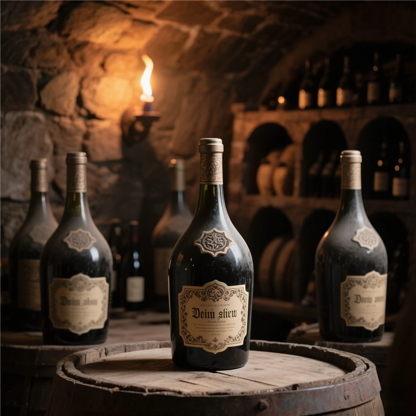 The type of liquor also influences the choice between slim and wide bottle shapes.