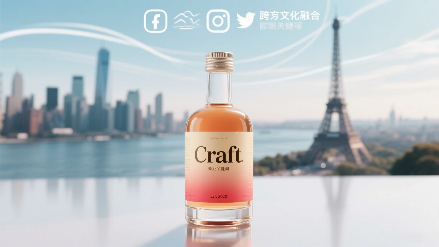 spirit glass bottles