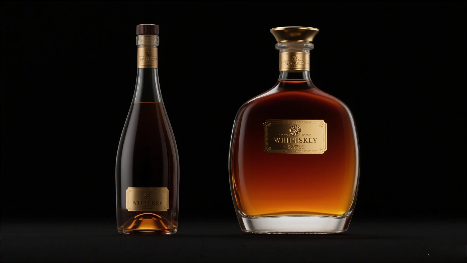 When it comes to whiskey bottles, the design can impact both the drinking experience and how the bottle fits into your space.
