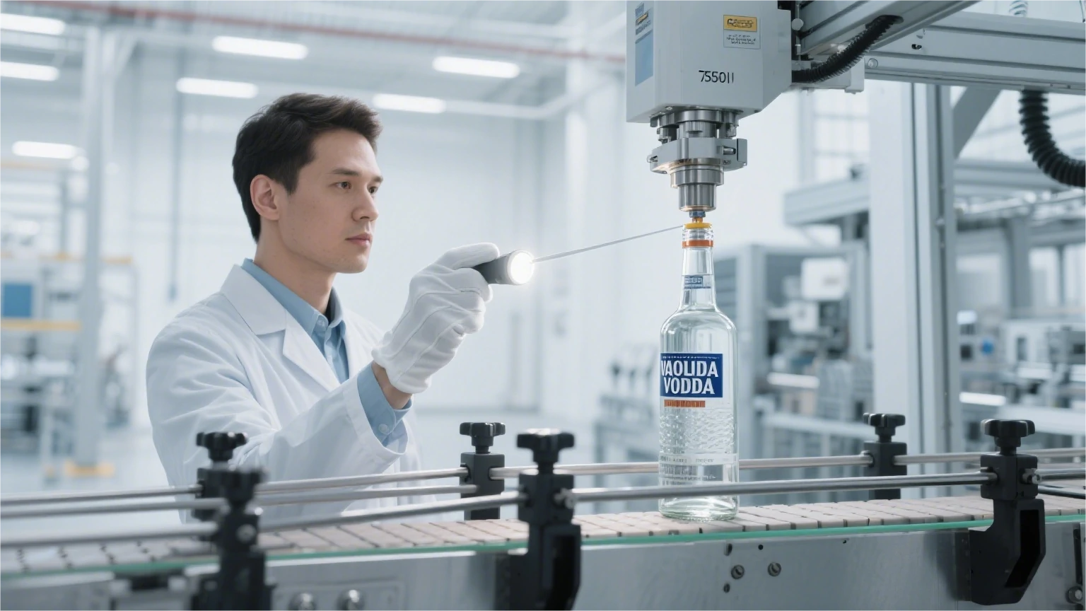 As a factory specializing in premium vodka bottles, we strictly control every step of production.