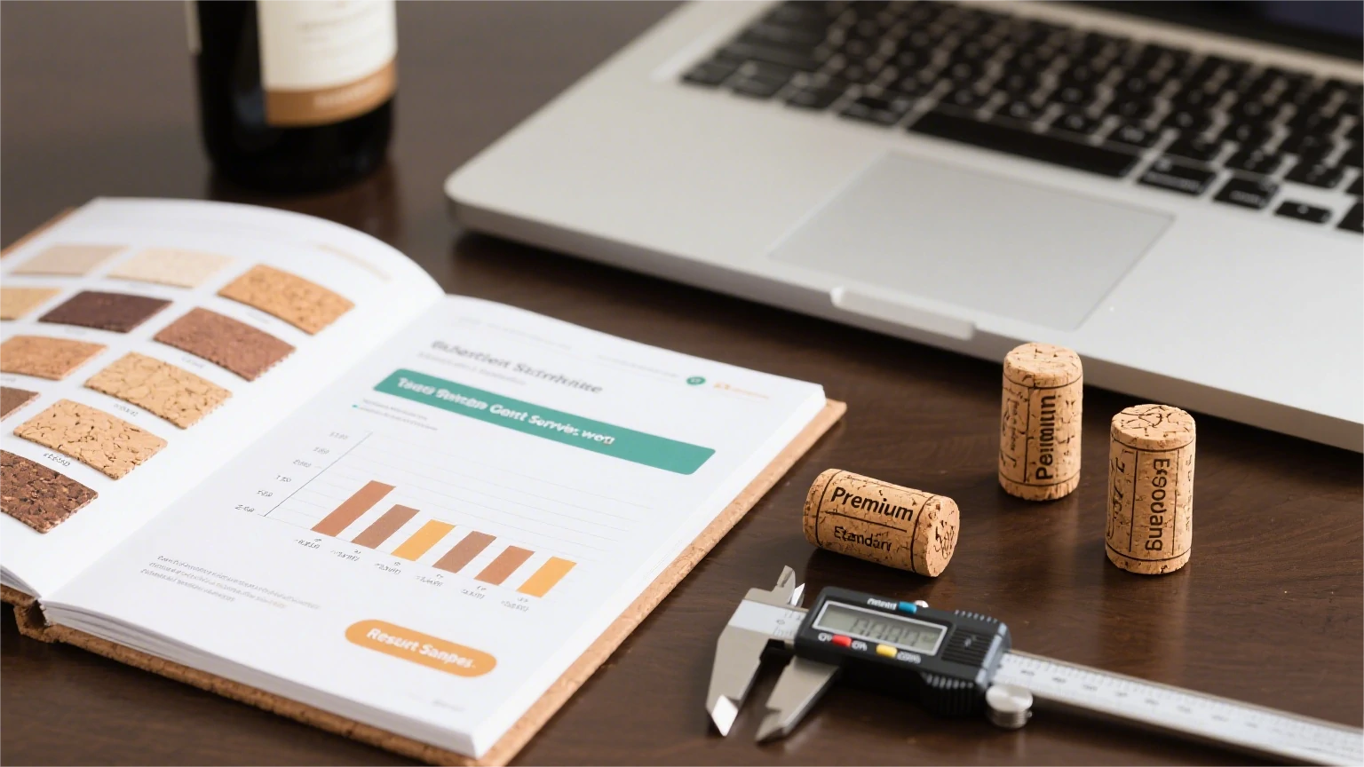 Before ordering large quantities of corks, test them on your bottles.