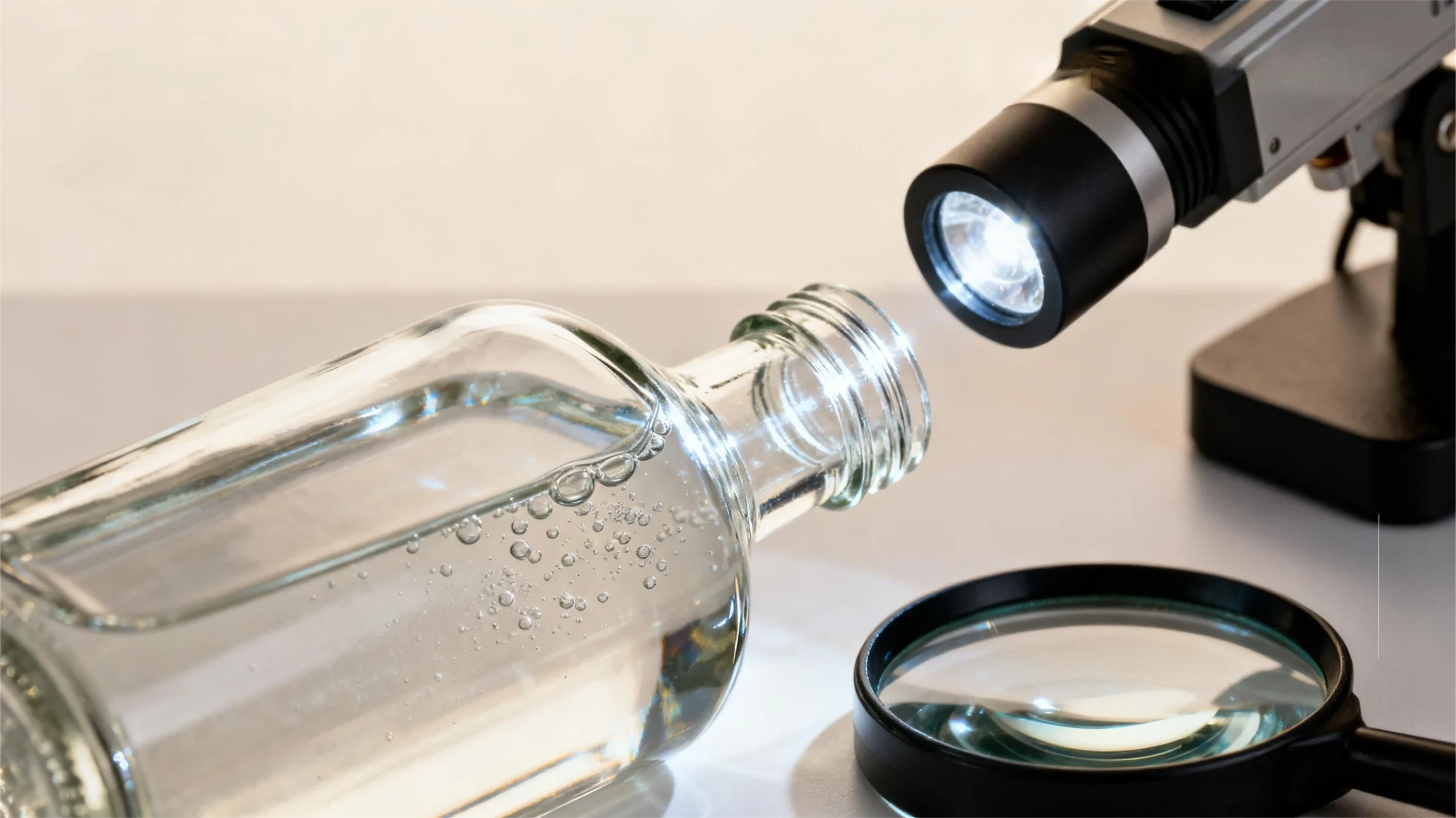 High-quality spirit bottles protect the product and impress customers.