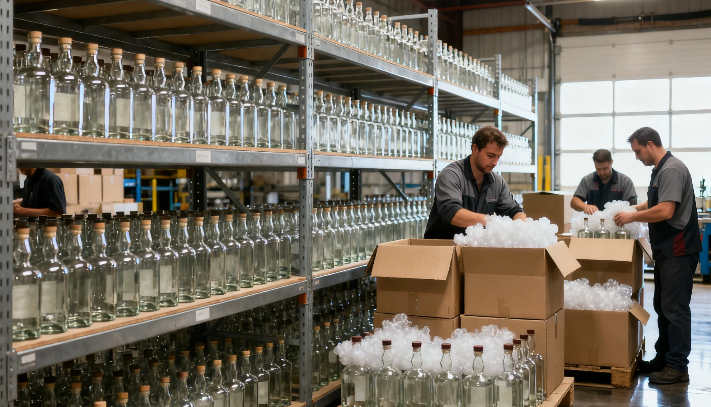 glass bottle factory