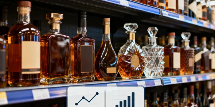 Popular Whiskey Glass Bottle