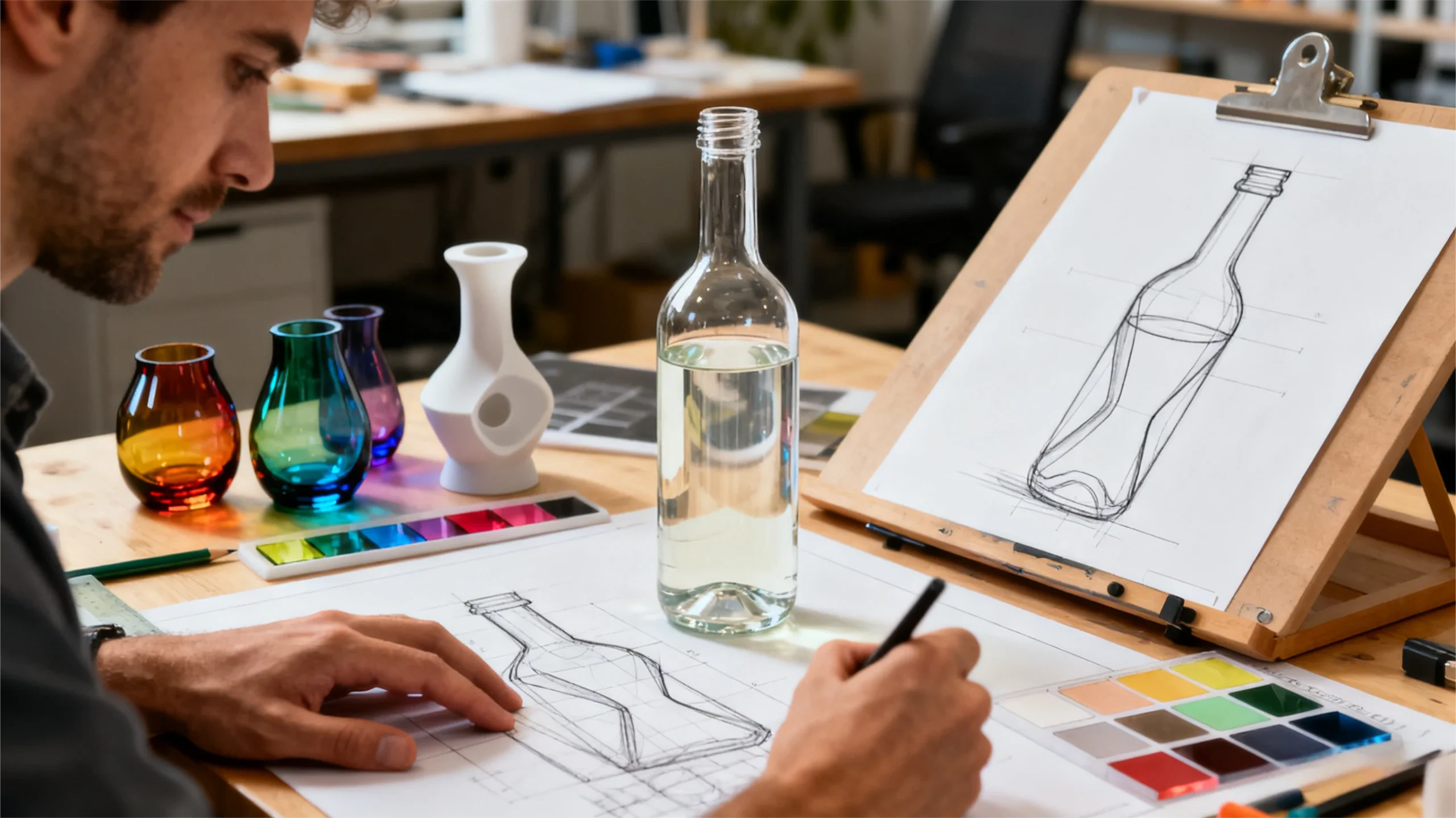 Handling large orders of whiskey bottles requires care.