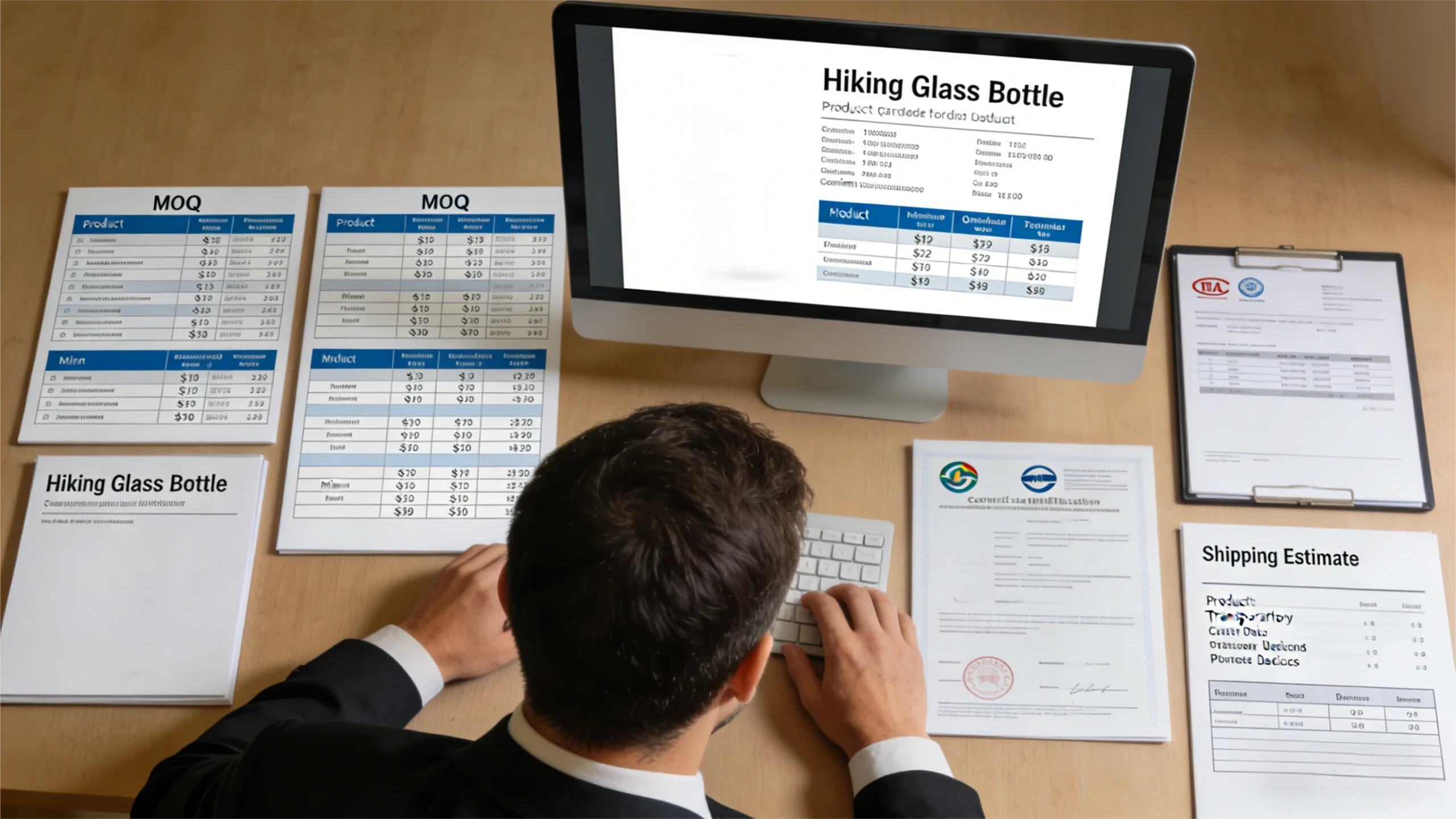 OEM (Original Equipment Manufacturer) means your bottles are made according to your specifications.