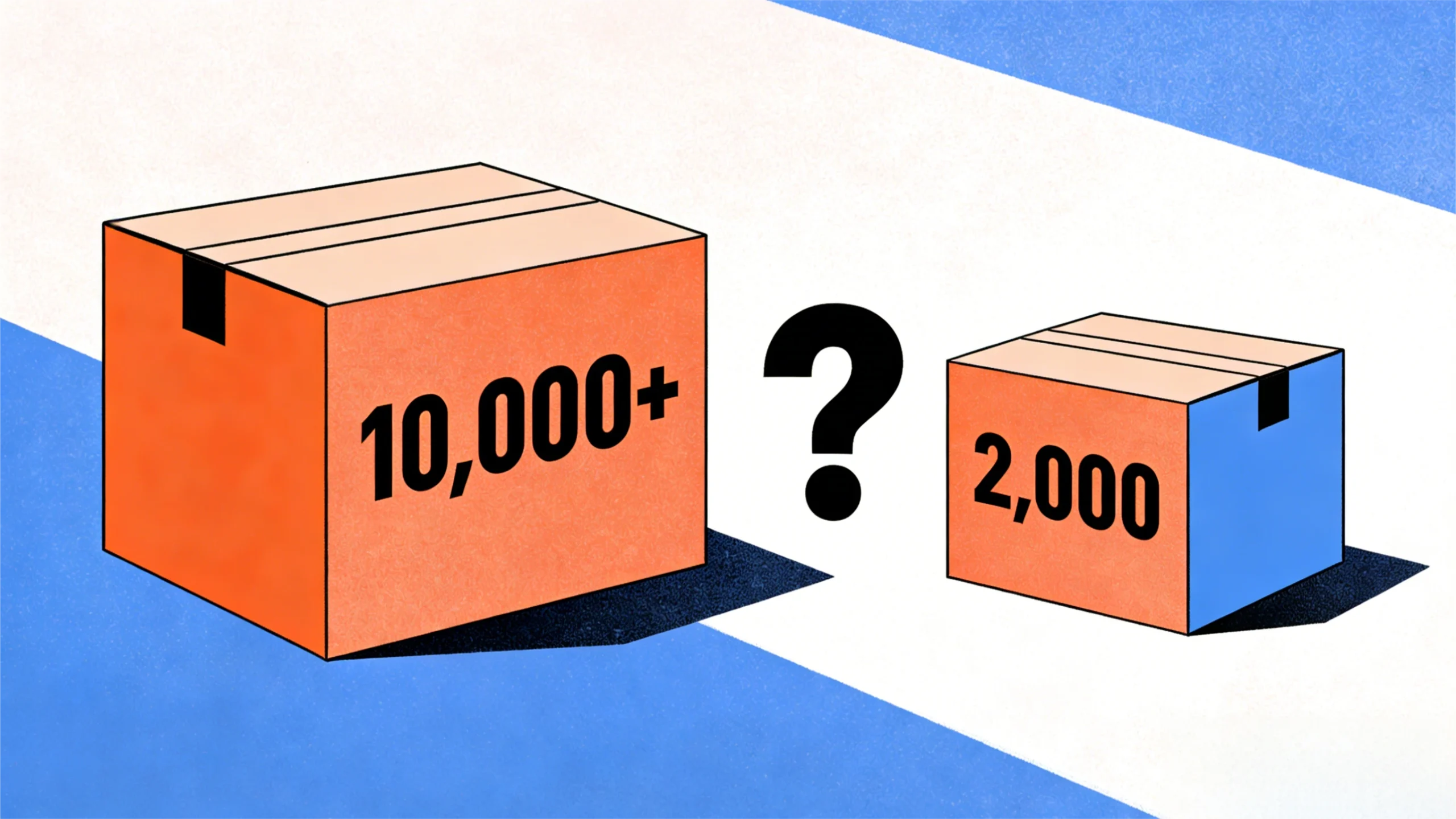 2. Minimum Order Quantity (MOQ) Matters More Than You Think