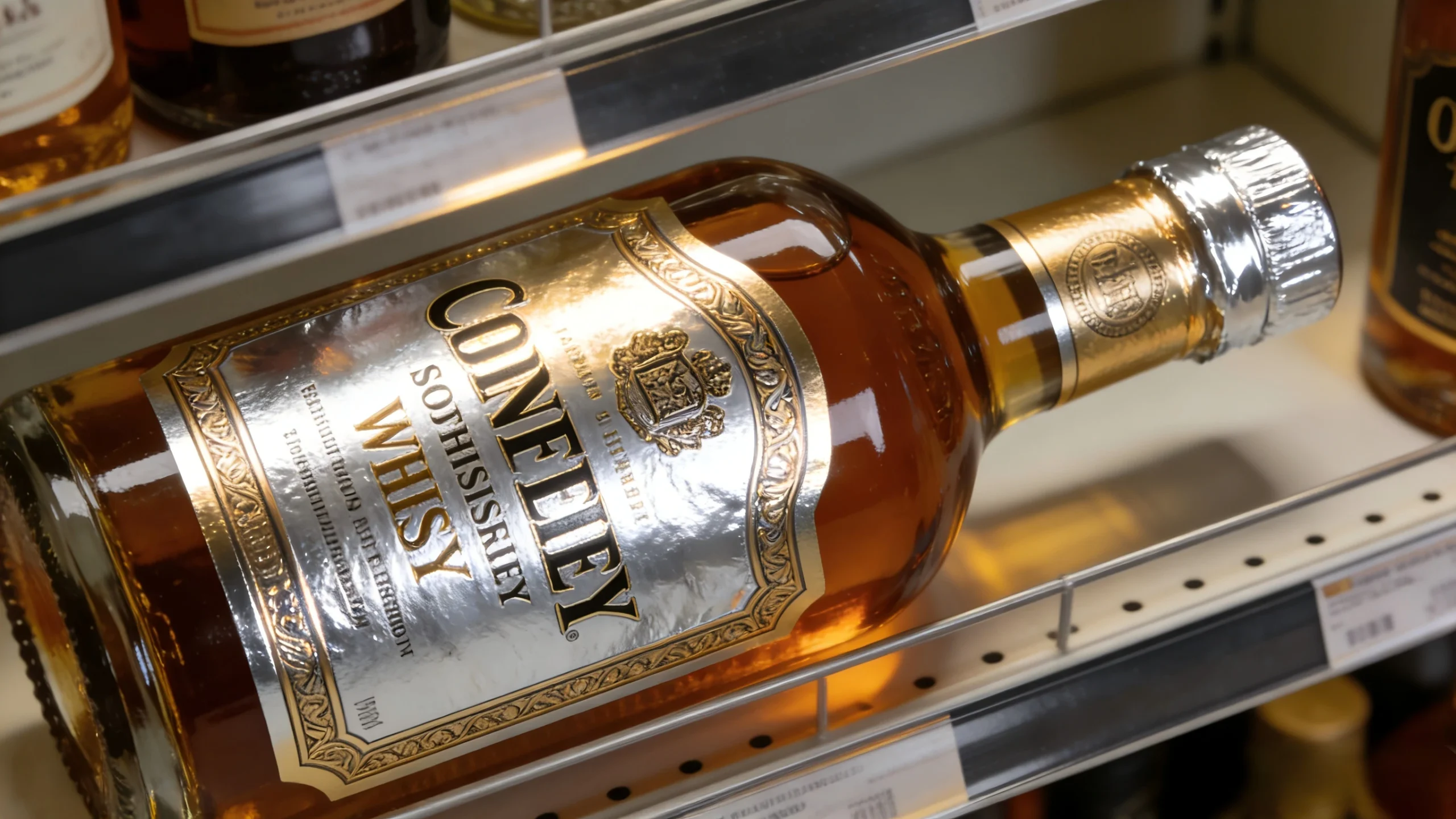 A well-designed custom whiskey bottle with the right finishing touches helps your product shine.