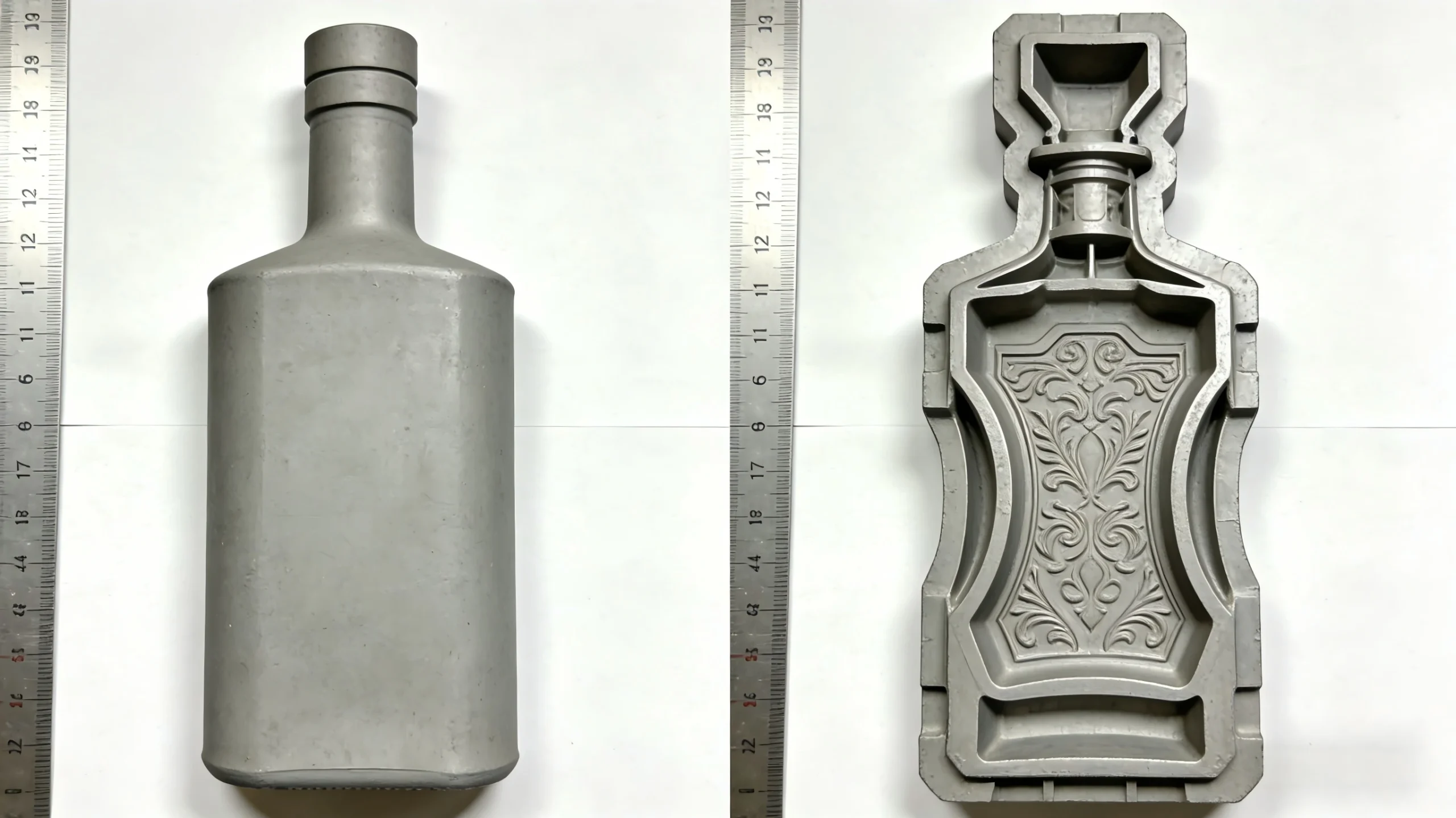 The mold fee is the upfront cost to create a mold used for making your custom bottle shape.