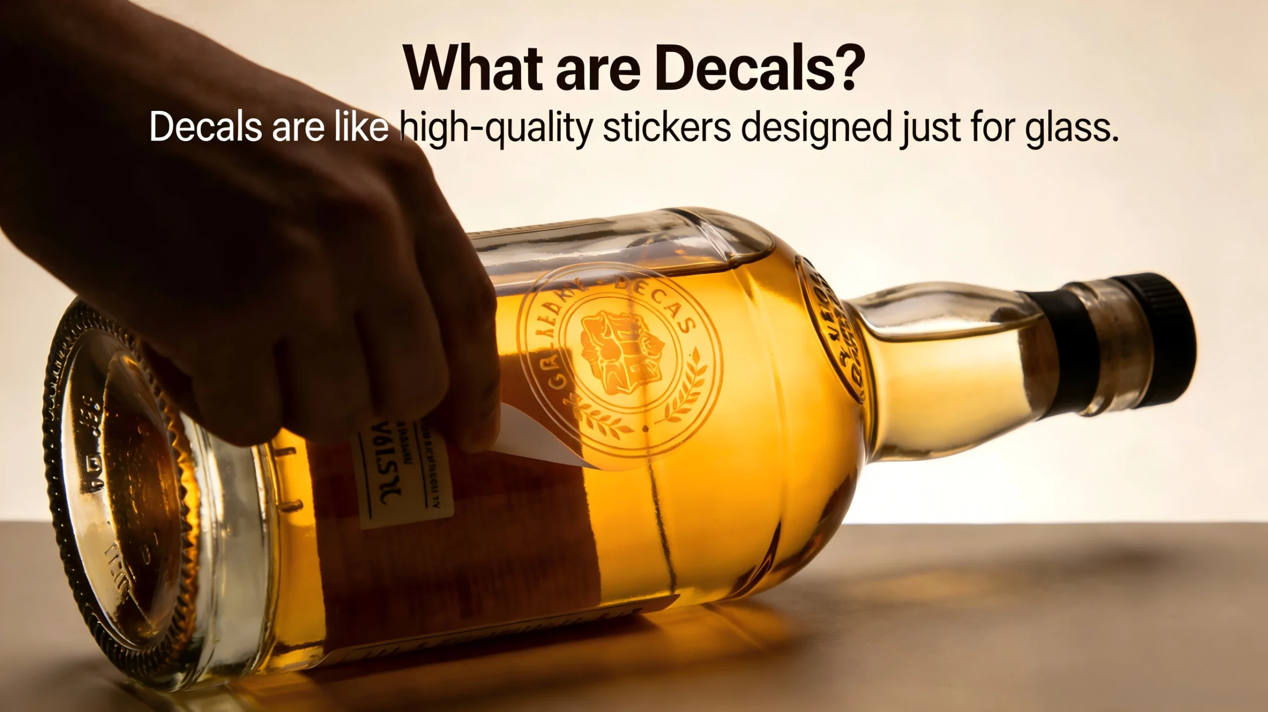 Custom Whisky Bottles: Decal vs. Screen Printing