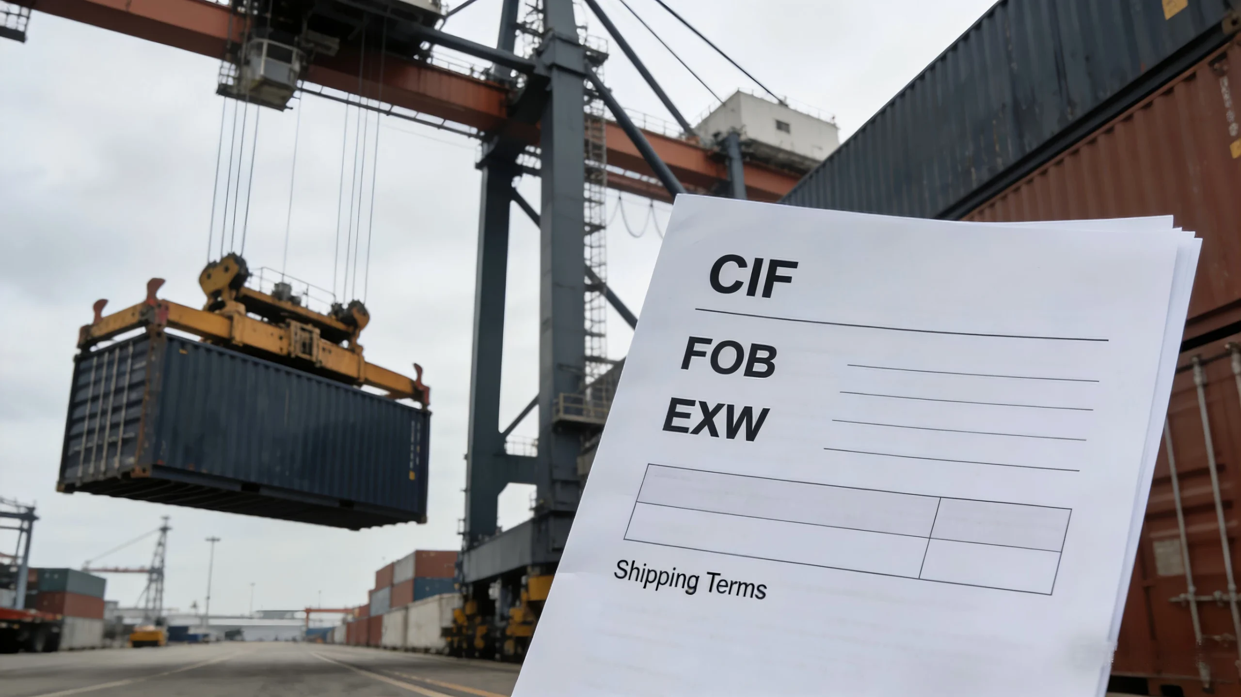 Your Destination (Shipping Terms)