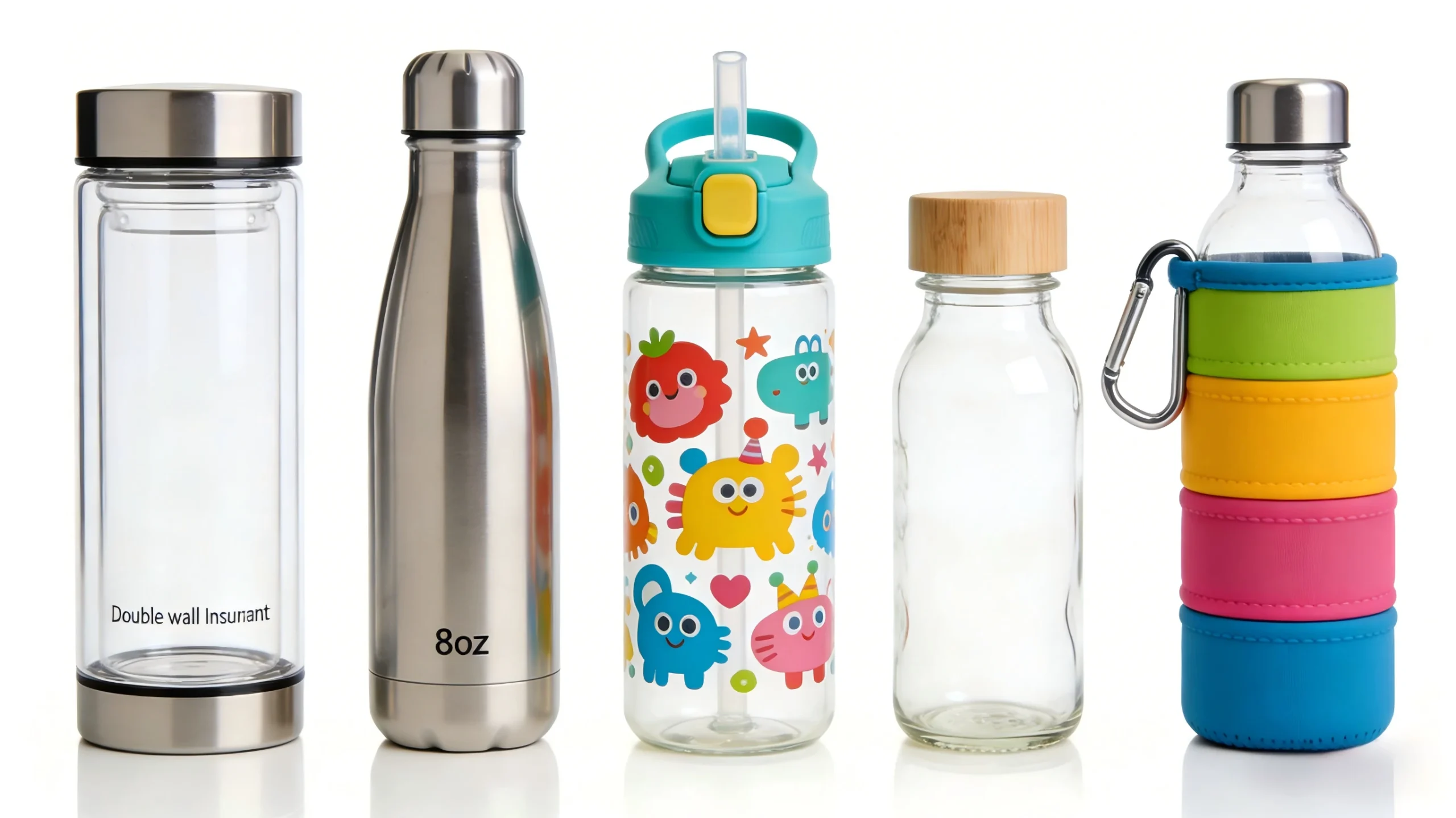 Top 5 Lightweight Glass Bottles That Won’t Quit