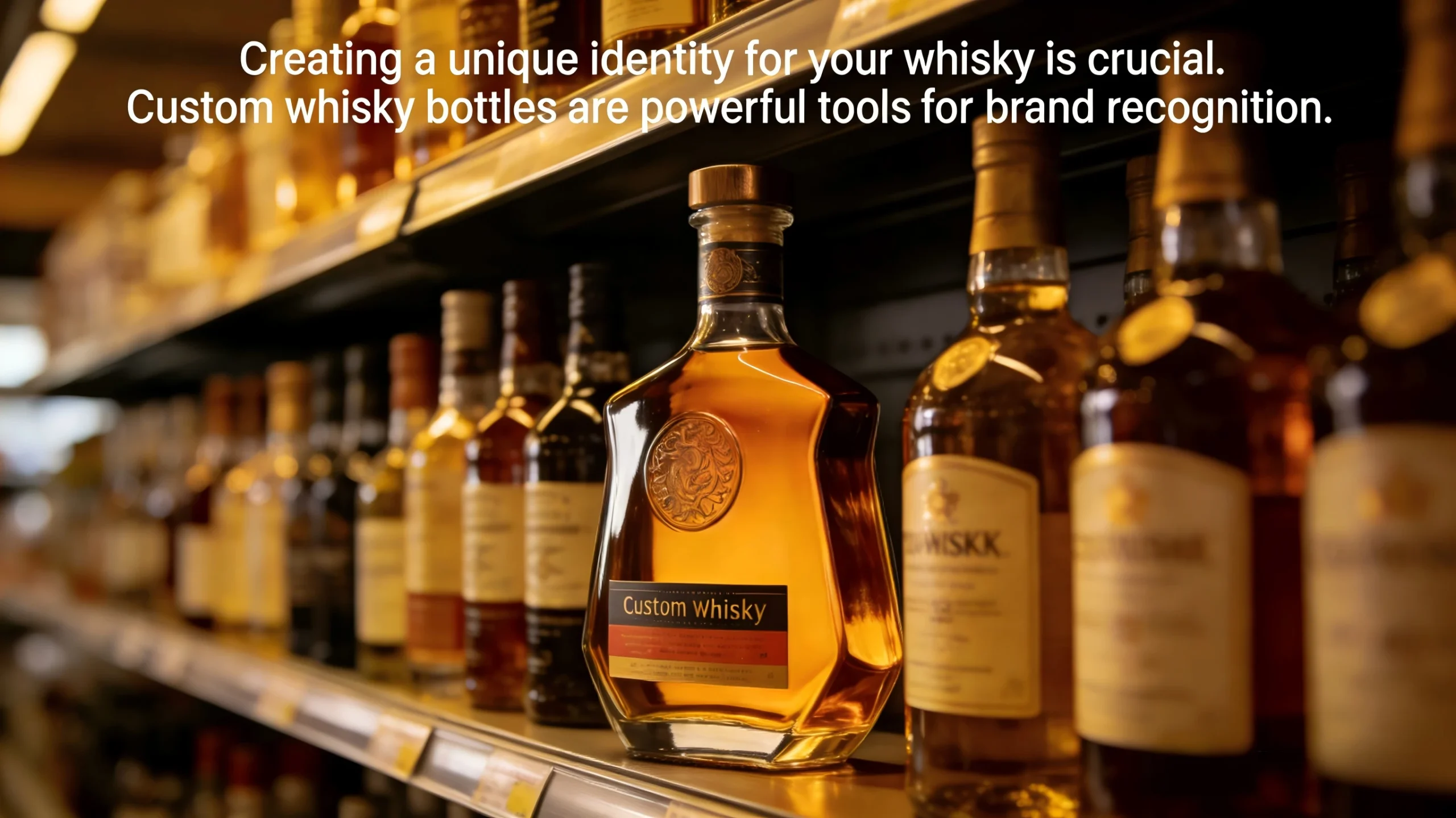 Choosing the Right Custom Whisky Bottles for Your Brand