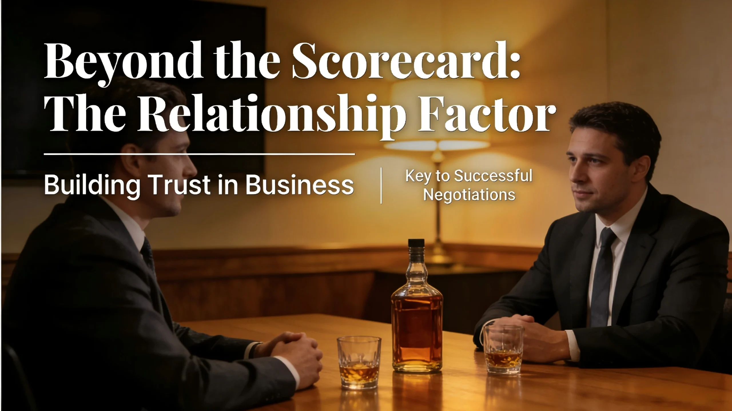 Whiskey Bottle Suppliers relationsip