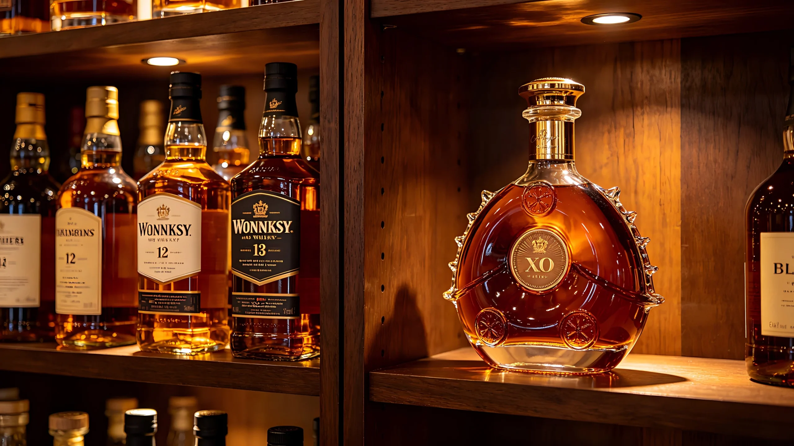 Customized Whiskey Bottle