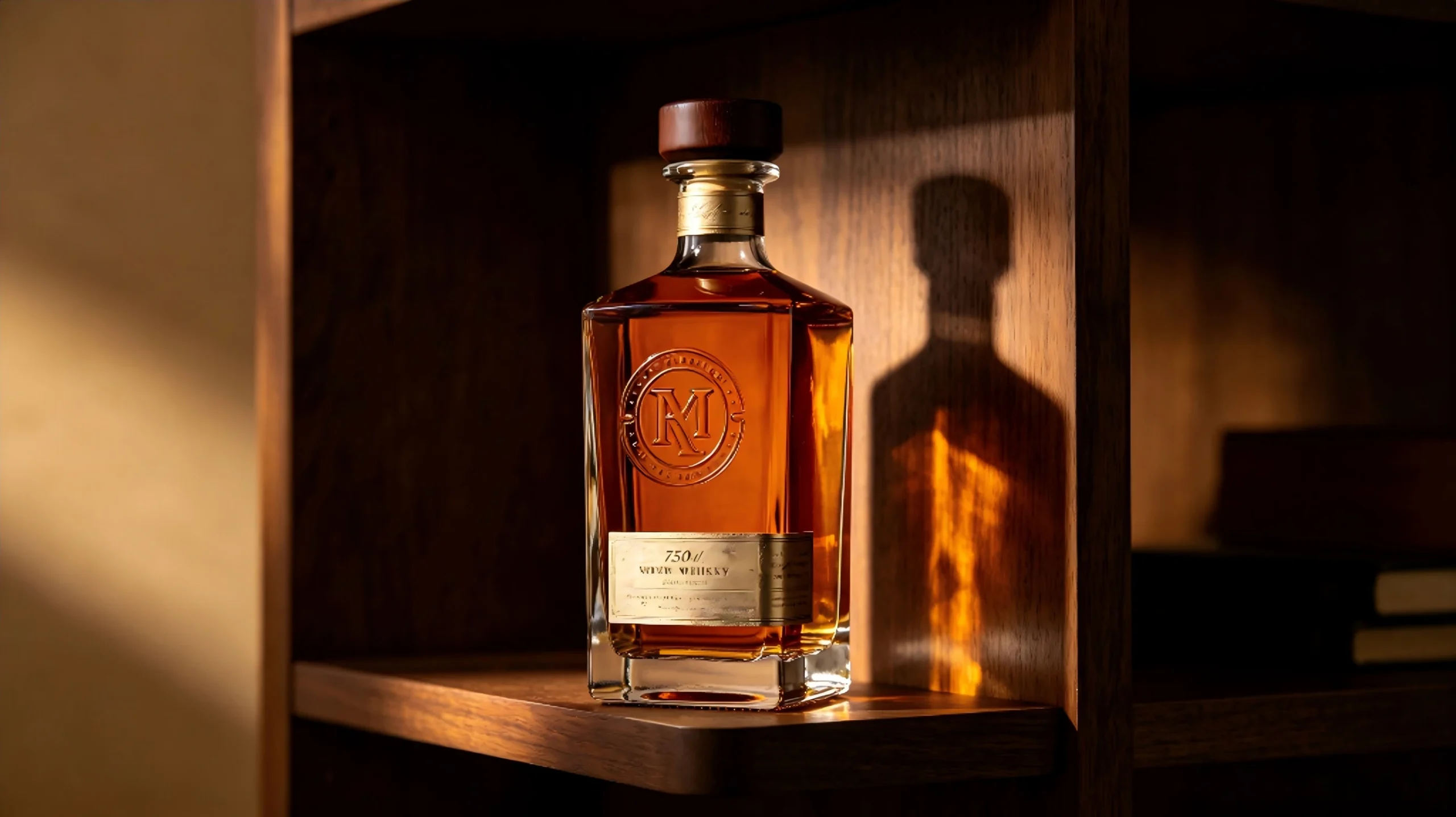750ml Customized Whiskey Bottles