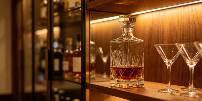 700ml Glass Liquor Bottle